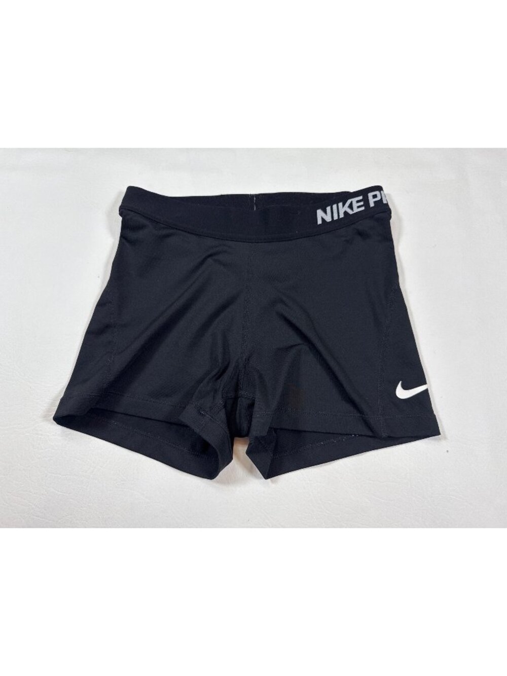 Nike Pro Womens Dri-Fit Black Compression Shorts S Lightweight Stretchy (KK484)